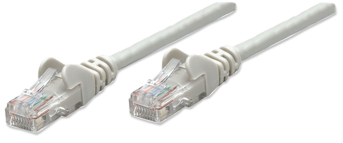 Intellinet RJ-45, M/M, 10m cabluri de rețea Gri Cat5e U/UTP (UTP) (325950)