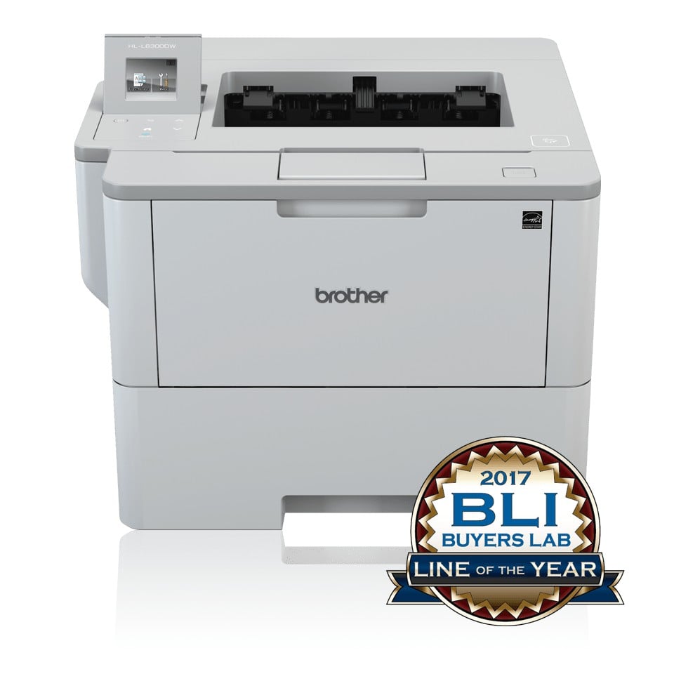 Brother BROTHER HLL6300DWRF1 Printer 46ppm /1200x1200 /512 MB /Toner option SHY up to 12.000 p. /Optional Tray up to 4x520 sheet /Duplex /Interfaces USB 2.0/Network (Gigabit)/WLAN/NFC (HLL6300DWRF1) Brother BROTHER HLL6300DWRF1 Printer 46ppm /1200x1200 /512 MB /Toner option SHY up to 12.000 p. /Optional Tray up to 4x520 sheet /Duplex /Interfaces USB 2.0/Network (Gigabit)/WLAN/NFC (HLL6300DWRF1)