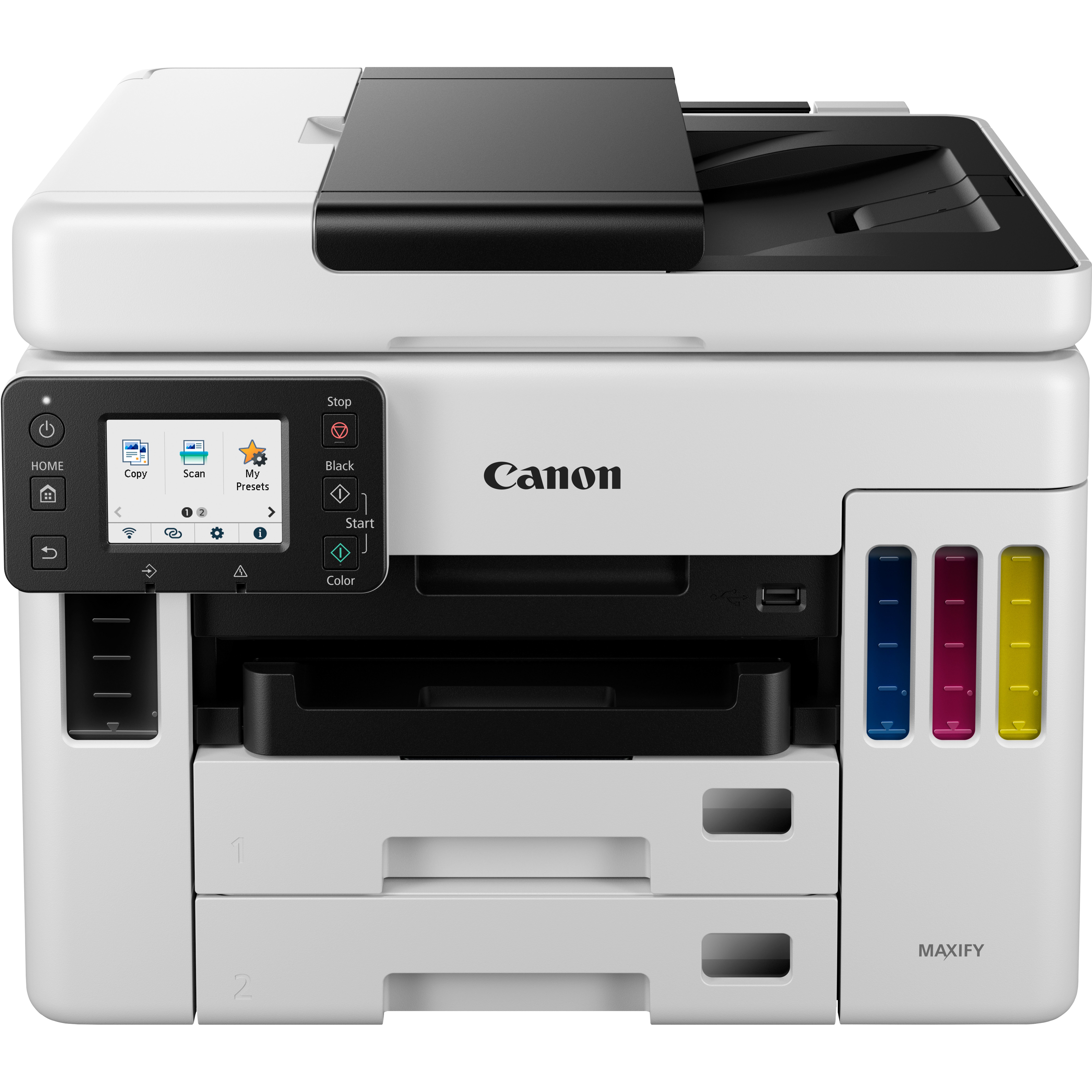 Canon MAXIFY GX7050 MegaTank Cu jet de cerneală A4 600 x 1200 DPI Wi-Fi (4471C006) Canon MAXIFY GX7050 MegaTank Cu jet de cerneală A4 600 x 1200 DPI Wi-Fi (4471C006)