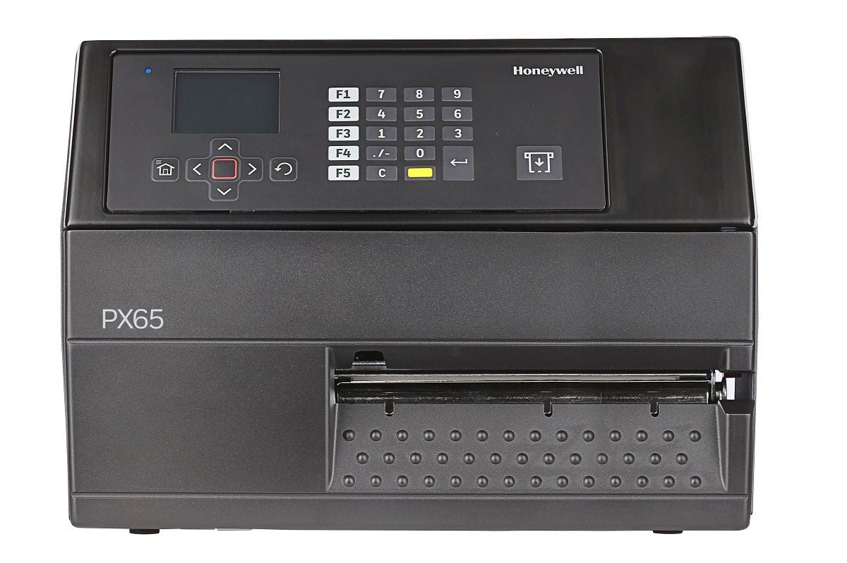 Honeywell PX65A 12 dots/mm (300 dpi), disp. (colour), RTC, Ethernet, multi-IF (PX65A00000000300) Honeywell PX65A 12 dots/mm (300 dpi), disp. (colour), RTC, Ethernet, multi-IF (PX65A00000000300)