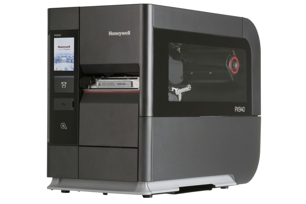 Honeywell PX940 Barcode Verifier, 24 dots/mm (600 dpi), peeler, rewind, disp., RTC, USB, RS232, Ethernet (PX940V30100060600) Honeywell PX940 Barcode Verifier, 24 dots/mm (600 dpi), peeler, rewind, disp., RTC, USB, RS232, Ethernet (PX940V30100060600)