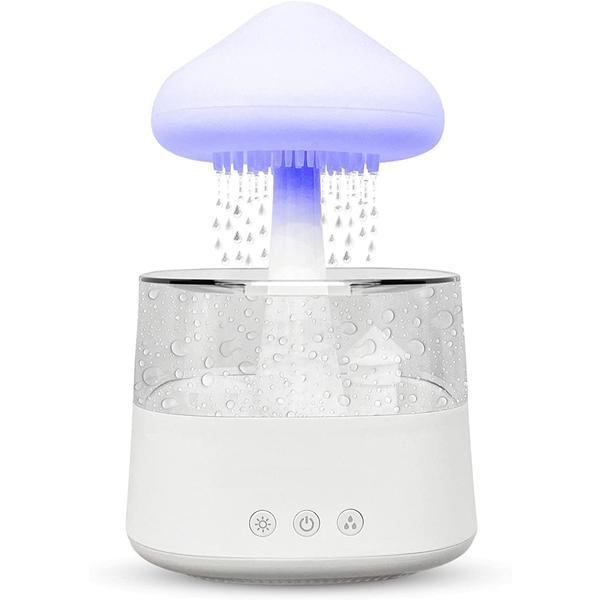Dispozitiv 4 in 1 pentru Aromaterapie, Lampa 7 Culori Led, reglabile, 450 ml, Alb Dispozitiv 4 in 1 pentru Aromaterapie, Lampa 7 Culori Led, reglabile, 450 ml, Alb