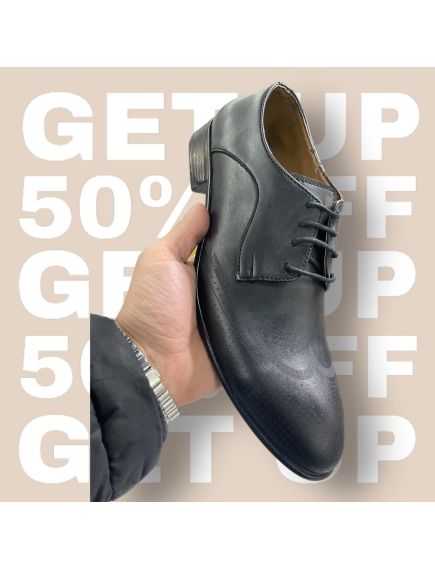 Pantofi angro din piele ecologica pentru barbat cu model si gaurele Pantofi angro din piele ecologica pentru barbat cu model si gaurele