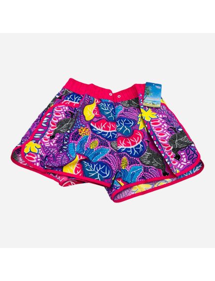 Pantaloni scurti pentru dama, tip șort, model lejer, snur interior, multicolor, en-gros Pantaloni scurti pentru dama, tip șort, model lejer, snur interior, multicolor, en-gros