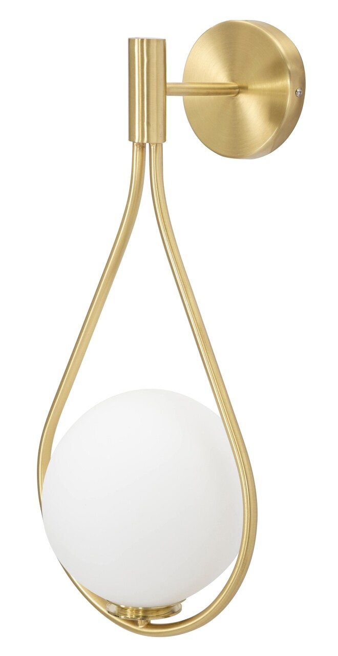 Aplica de perete Glamy Drop, Mauro Ferretti, 1 x E14, 40W, 24x20x52 cm, fier Aplica de perete Glamy Drop, Mauro Ferretti, 1 x E14, 40W, 24x20x52 cm, fier