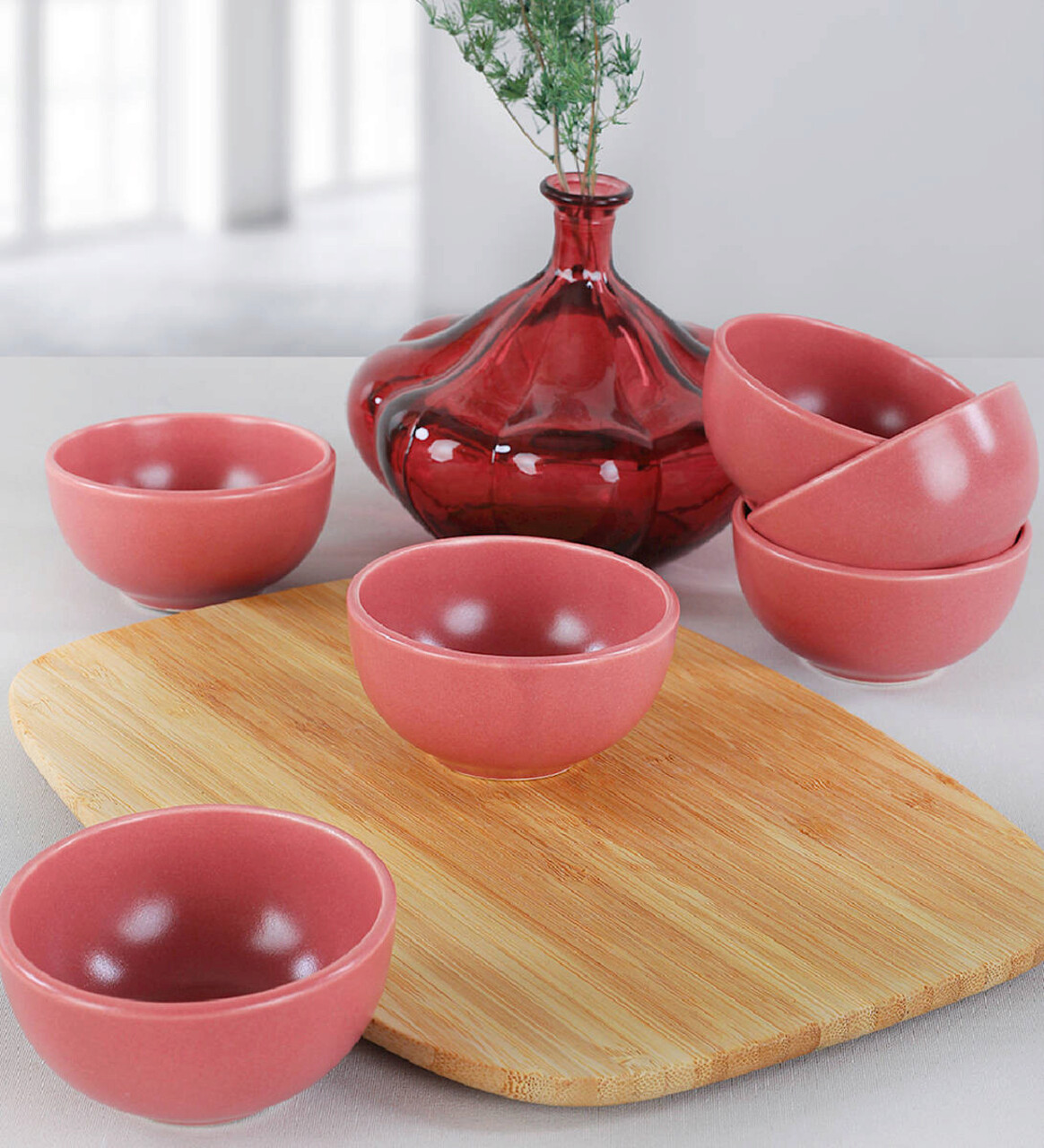 Set boluri pentru sos, Keramika, 275KRM1131, Ceramica, Roz prafuit Set boluri pentru sos, Keramika, 275KRM1131, Ceramica, Roz prafuit