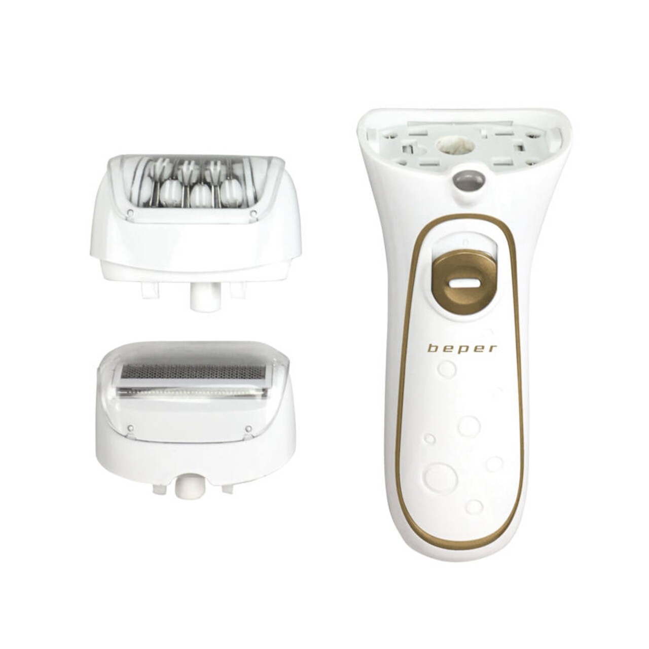 Epilator reincarcabil 2 in 1 3BEPI001, Beper, 2 viteze, 2 capete interschimbabile Epilator reincarcabil 2 in 1 3BEPI001, Beper, 2 viteze, 2 capete interschimbabile