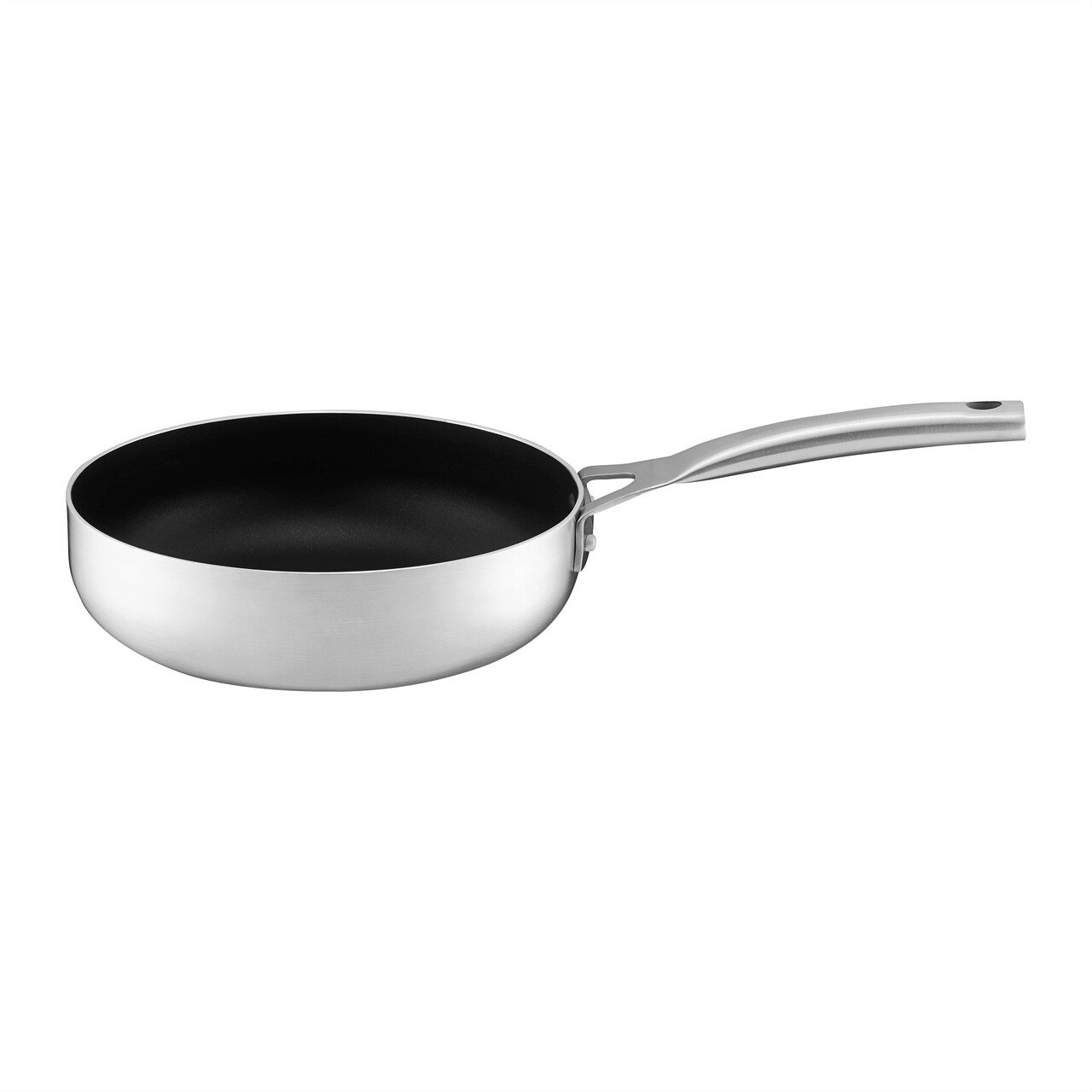 Tigaie adanca cu acoperire Ilag Essential Dott, Ambition, 24 cm, aluminiu, negru/argintiu Tigaie adanca cu acoperire Ilag Essential Dott, Ambition, 24 cm, aluminiu, negru/argintiu