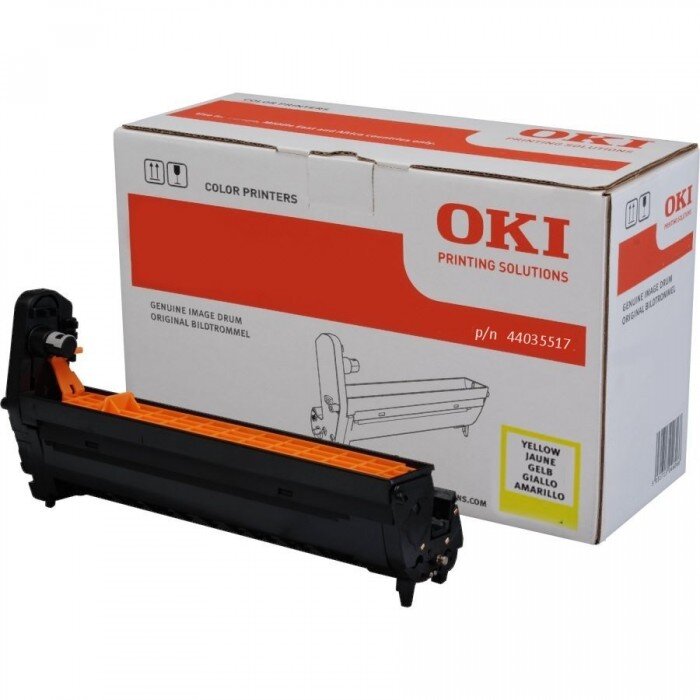 Drum OKI yellow EP-CART-C910 cod 44035517; compatibil cu C910/C910DM/C920WT, capacitate 20k pag Drum OKI yellow EP-CART-C910 cod 44035517; compatibil cu C910/C910DM/C920WT, capacitate 20k pag