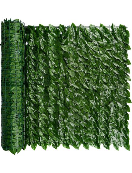 Rulou Artificial de Gard Viu din PE Anti-UV, Verde Inchis, EnGros Rulou Artificial de Gard Viu din PE Anti-UV, Verde Inchis, EnGros