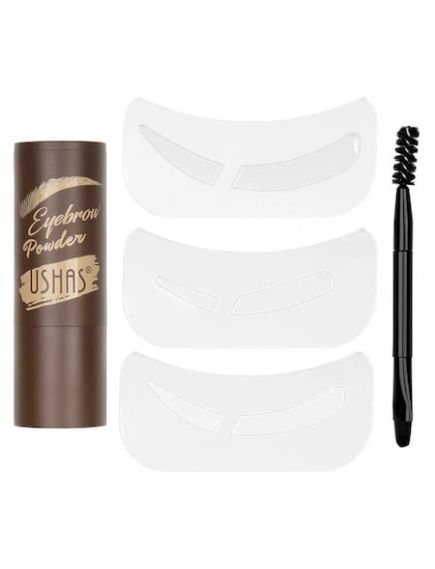 Stampila Sprancene 3 in 1 cu Pensula si Sabloane Ushas Flawless Brow, 4 Nuante Diferite, Engros Stampila Sprancene 3 in 1 cu Pensula si Sabloane Ushas Flawless Brow, 4 Nuante Diferite, Engros