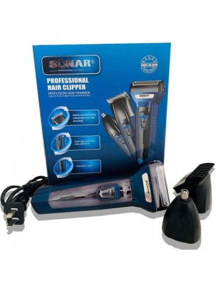 Masina de Tuns, 3 in 1 cu Trei Capete, Tuns, Contur si Trimmer pentru Nas si Urechi, ENGROS Masina de Tuns, 3 in 1 cu Trei Capete, Tuns, Contur si Trimmer pentru Nas si Urechi, ENGROS