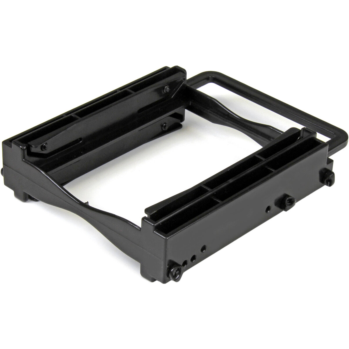 Dual 2.5 SSD/HDD Mounting Bracket for 3.5 Drive Bay - Tool-Less Installation - 2-Drive Adapter Bracket for Desktop Computer (BRACKET225PT) - storage bay adapter Dual 2.5 SSD/HDD Mounting Bracket for 3.5 Drive Bay - Tool-Less Installation - 2-Drive Adapter Bracket for Desktop Computer (BRACKET225PT) - storage bay adapter