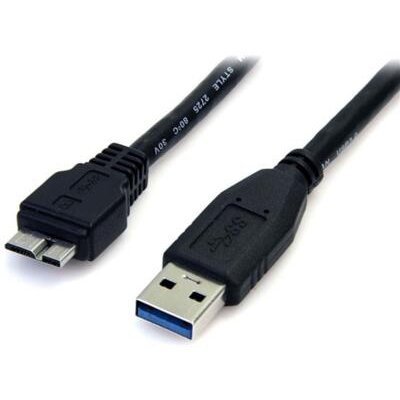 0.5m (1.5ft) Black SuperSpeed USB 3.0 Cable A to Micro B - USB 3.0 Micro B Cable - 1x USB 3 A (M), 1x USB 3 Micro B (M) 50cm (USB3AUB50CMB) - USB cable - Micro-USB Type B to USB Type A - 50 cm 0.5m (1.5ft) Black SuperSpeed USB 3.0 Cable A to Micro B - USB 3.0 Micro B Cable - 1x USB 3 A (M), 1x USB 3 Micro B (M) 50cm (USB3AUB50CMB) - USB cable - Micro-USB Type B to USB Type A - 50 cm