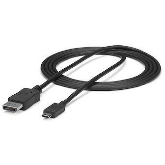 1.8m USB C to DisplayPort 1.2 Cable 4K 60Hz - Black STM32F072CBU6 - Black 1.8m USB C to DisplayPort 1.2 Cable 4K 60Hz - Black STM32F072CBU6 - Black