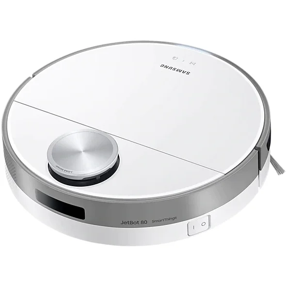 Aspirator robot JetBot+, Clean Station, 60W, Wi-Fi, 0.3L Aspirator/ 2.5L Statia, Alb, Li-Ion Aspirator robot JetBot+, Clean Station, 60W, Wi-Fi, 0.3L Aspirator/ 2.5L Statia, Alb, Li-Ion