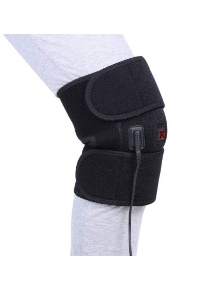 Genunchiera, Orteza Genunchi, Marime Universala, cu Sistem de Incalzire, 3 Trepte de Caldura, Alimentare Cablu, Negru, Engros Genunchiera, Orteza Genunchi, Marime Universala, cu Sistem de Incalzire, 3 Trepte de Caldura, Alimentare Cablu, Negru, Engros