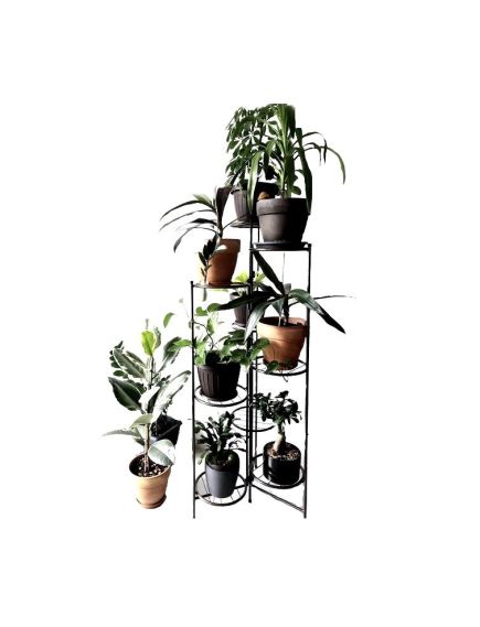 Suport pentru 9 ghivece din metal, extensibil,inaltime 120cm, Engros Suport pentru 9 ghivece din metal, extensibil,inaltime 120cm, Engros