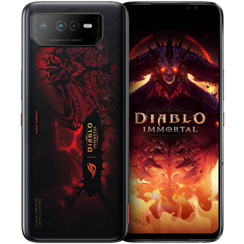ROG Phone 6 Diablo Immortal Edition, Snapdragon 8+, 512GB, 16GB RAM, Dual SIM, 5G, 4-Camere, Hellfire Red ROG Phone 6 Diablo Immortal Edition, Snapdragon 8+, 512GB, 16GB RAM, Dual SIM, 5G, 4-Camere, Hellfire Red