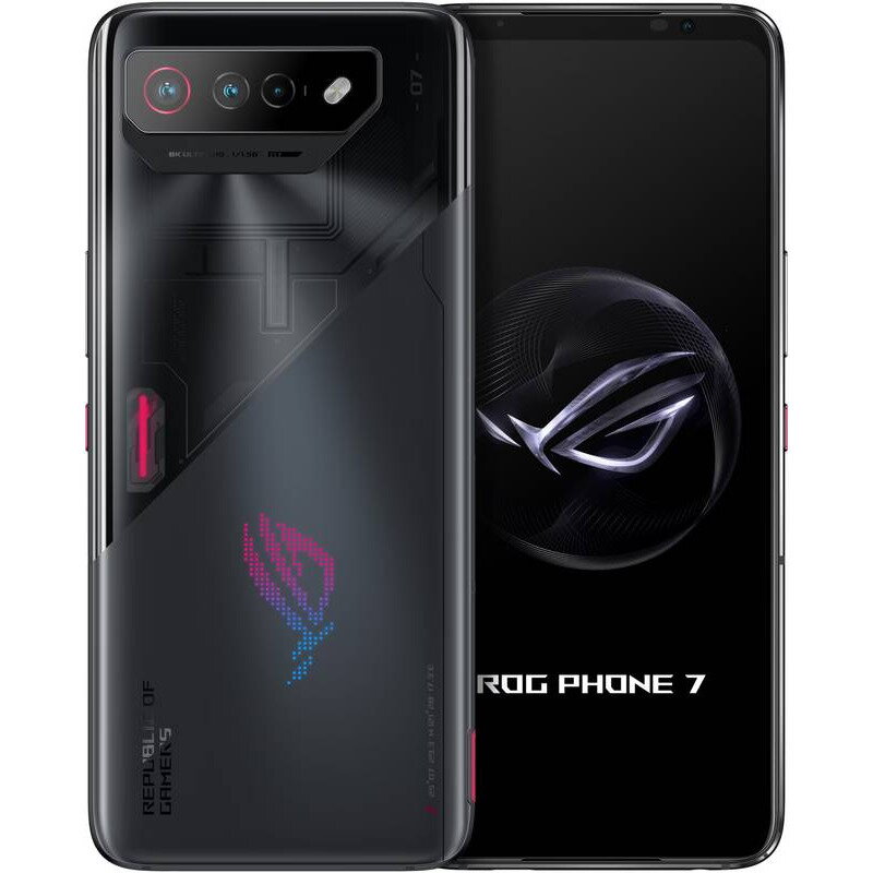 ROG Phone 7, Octa Core, 512GB, 16GB RAM, Dual SIM, 5G, 4-Camere, Phantom Black ROG Phone 7, Octa Core, 512GB, 16GB RAM, Dual SIM, 5G, 4-Camere, Phantom Black