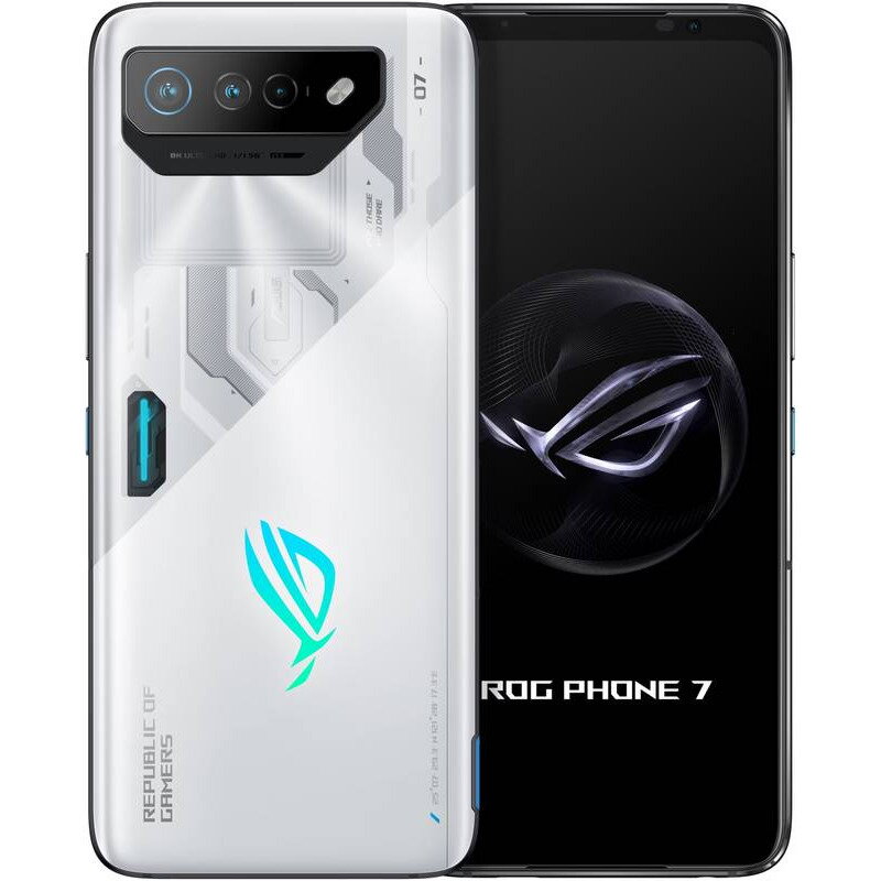 ROG Phone 7, Octa Core, 512GB, 16GB RAM, Dual SIM, 5G, 4-Camere, Storm White ROG Phone 7, Octa Core, 512GB, 16GB RAM, Dual SIM, 5G, 4-Camere, Storm White