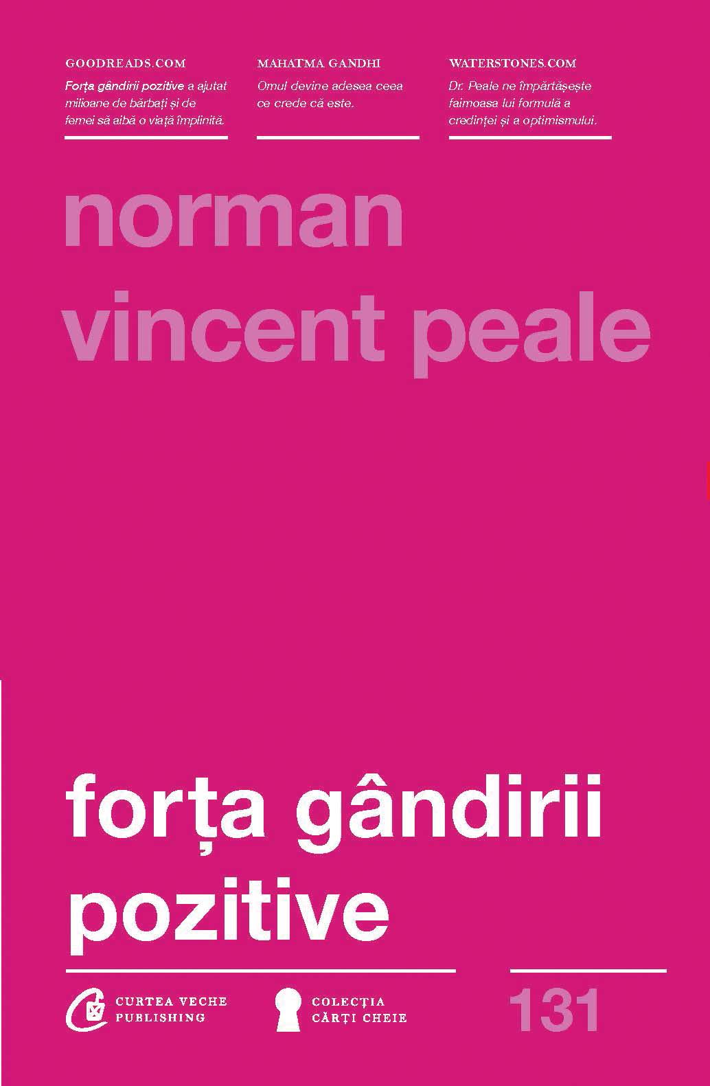Forta gandirii pozitive | Norman Vincent Peale