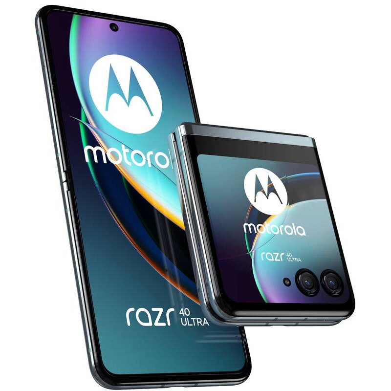 Razr 40 Ultra, 256GB, 8GB RAM, Dual SIM, 5G, Tri-Camera, Glaciar Blue Razr 40 Ultra, 256GB, 8GB RAM, Dual SIM, 5G, Tri-Camera, Glaciar Blue