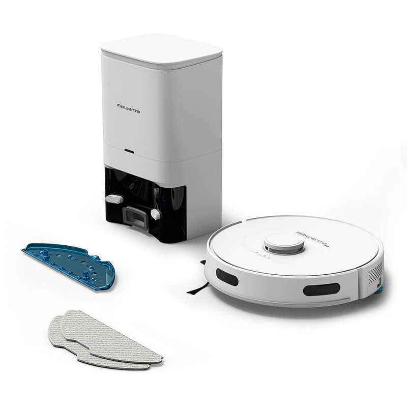 Aspirator robot X-Plorer S75 S+ RR8587WH, 31W, 4 in 1, Smart Aqua Power, 0.26L, recipient apa 0.3L, putere aspirare 2700Pa, 3 senzori de cadere, statie de incarcare, Alb, Li-Ion Aspirator robot X-Plorer S75 S+ RR8587WH, 31W, 4 in 1, Smart Aqua Power, 0.26L, recipient apa 0.3L, putere aspirare 2700Pa, 3 senzori de cadere, statie de incarcare, Alb, Li-Ion