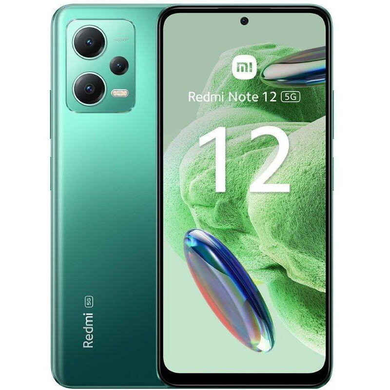 Redmi Note 12 5G, 128GB, 4GB RAM, Dual SIM, 4-Camere, Frosted Green Redmi Note 12 5G, 128GB, 4GB RAM, Dual SIM, 4-Camere, Frosted Green