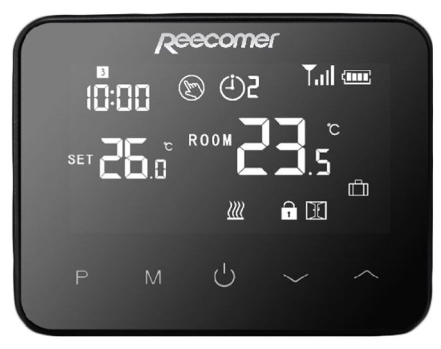 RESITGILAT Termostat de ambient inteligent Smart WT-20, WI-FI, Control Internet , Pentru Centrala Termica, RF Wireless, Reecomer RESITGILAT Termostat de ambient inteligent Smart WT-20, WI-FI, Control Internet , Pentru Centrala Termica, RF Wireless, Reecomer