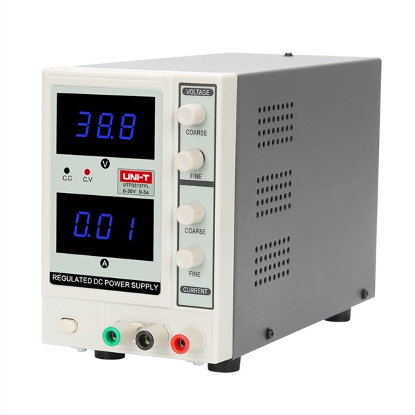 Sursa de alimentare de laborator RESIGILAT, tensiune si curent reglabile UNI-T UTP3313TFL 0-30V/ 0-3A Sursa de alimentare de laborator RESIGILAT, tensiune si curent reglabile UNI-T UTP3313TFL 0-30V/ 0-3A
