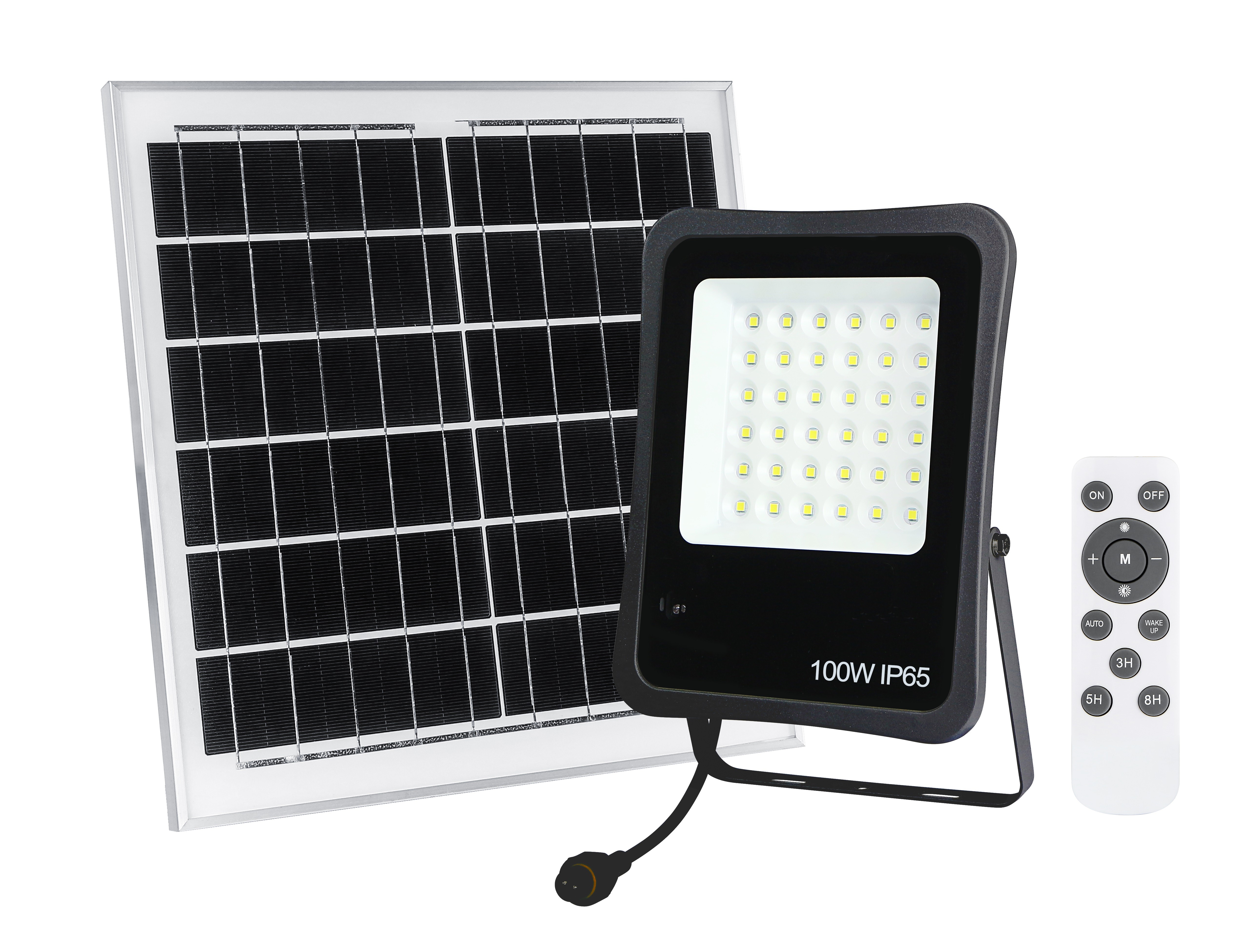 proiector solar well 100w, panou solar 15w, senzor de miscare cu microunde, lumina rece proiector solar well 100w, panou solar 15w, senzor de miscare cu microunde, lumina rece