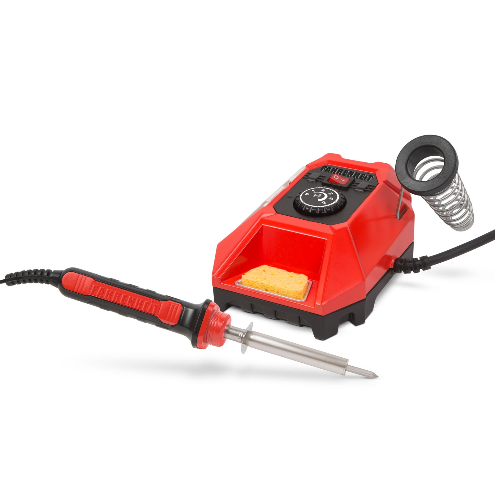 fahrenheit - statie de lipit cu cositor si suport pentru ciocan, 230 v / 60 w fahrenheit - statie de lipit cu cositor si suport pentru ciocan, 230 v / 60 w