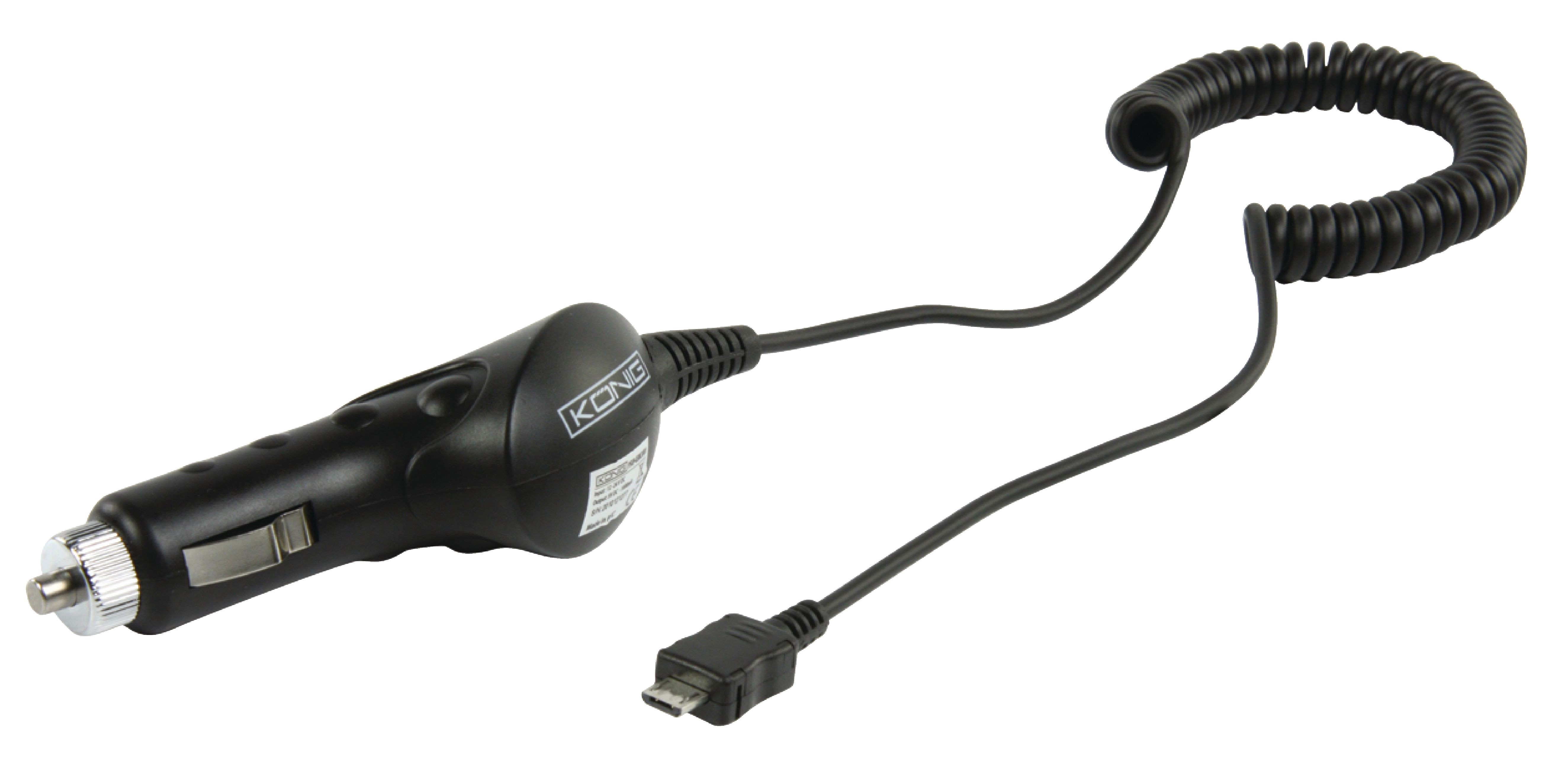 incarcator auto microusb 1.0 a konig