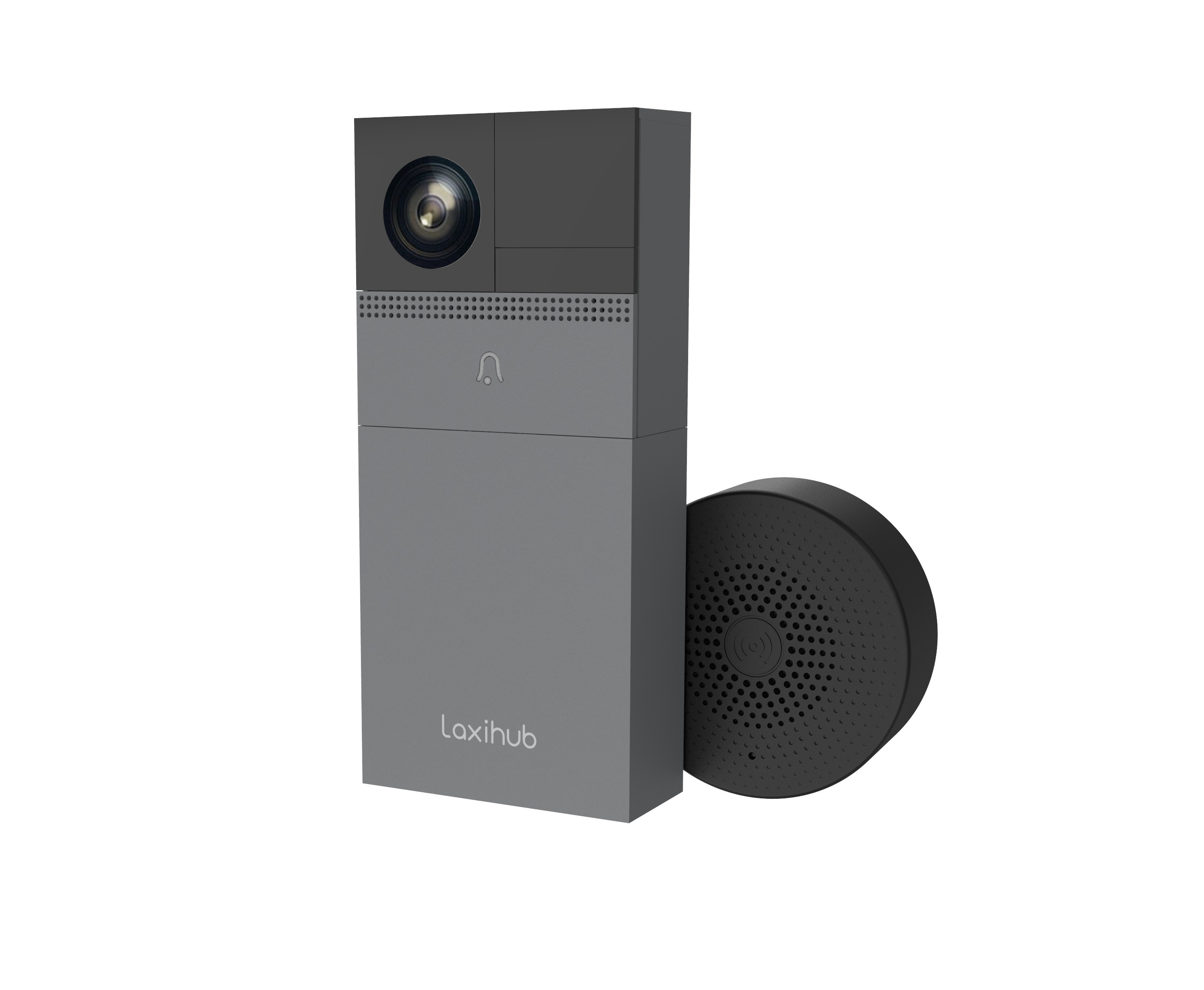 sonerie video laxihub b1, smart, wifi, 1080p, 6700mah, ip65, mod vedere nocturna sonerie video laxihub b1, smart, wifi, 1080p, 6700mah, ip65, mod vedere nocturna
