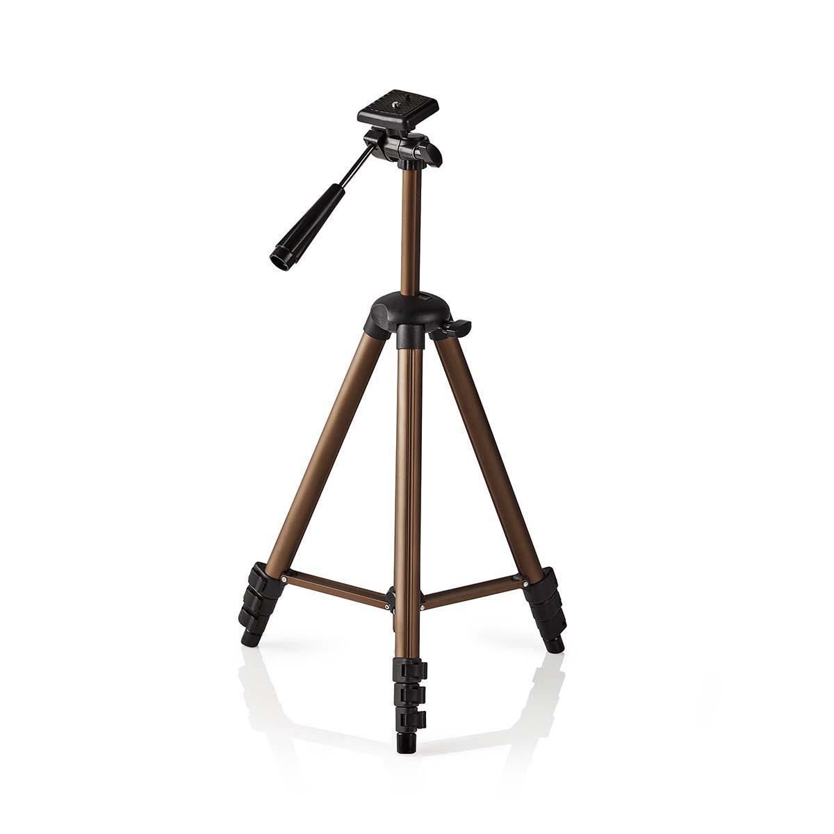 trepied extensibil nedis cu functie de rotire si inclinare max 2kg, 130 cm, negru/argintiu trepied extensibil nedis cu functie de rotire si inclinare max 2kg, 130 cm, negru/argintiu