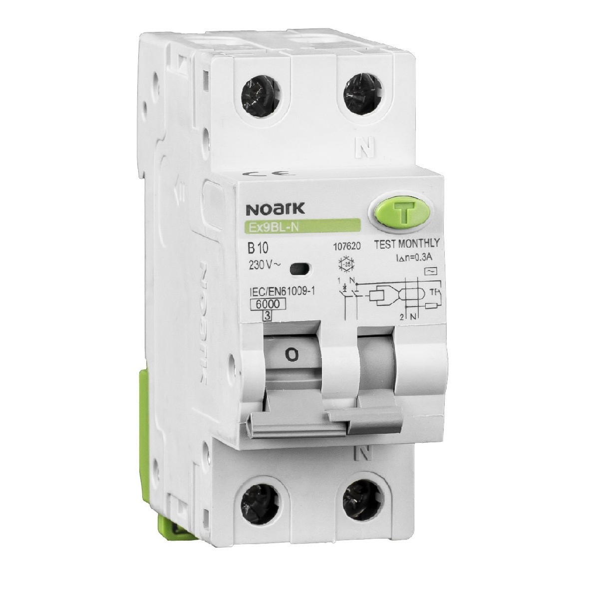 intreruptoare automate diferentiale ex9bl-n 1p+n c32 30ma, 107633, noark intreruptoare automate diferentiale ex9bl-n 1p+n c32 30ma, 107633, noark