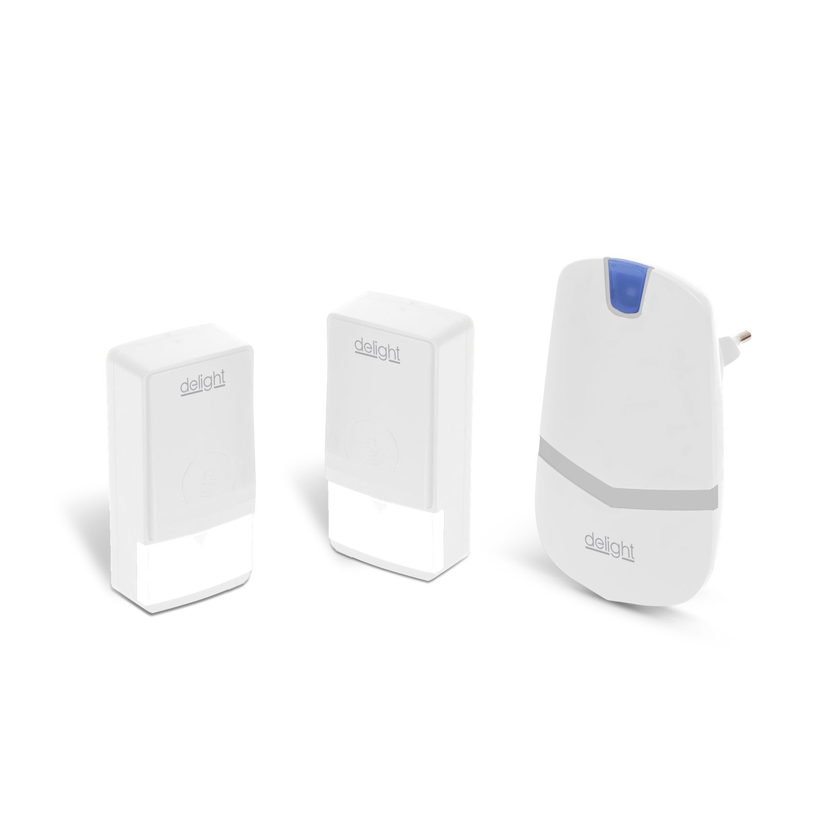 sonerie digitala fara fir si fara baterie, cu 2 unitati de exterior - kinetic, sonerie digitala fara fir si fara baterie, cu 2 unitati de exterior - kinetic,