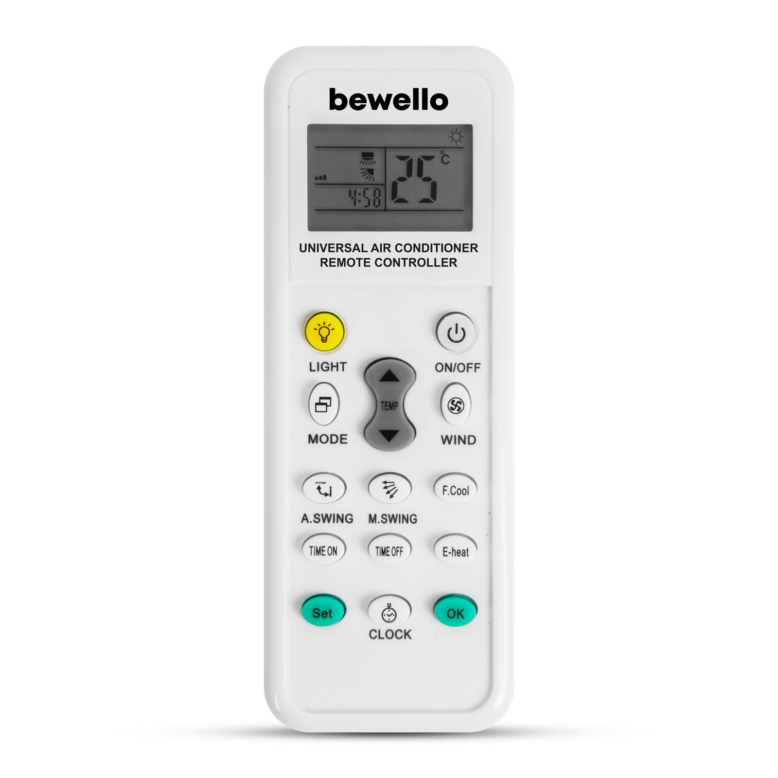 telecomanda universala pentru aer conditionat - 1000 in 1 - 2 x aaa - alb telecomanda universala pentru aer conditionat - 1000 in 1 - 2 x aaa - alb