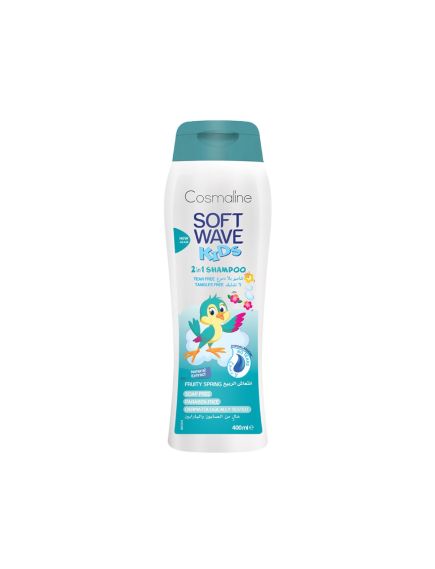 Sampon pentru copii 2in1, Soft wave Engros, 400 ml, Fructe de primavara Sampon pentru copii 2in1, Soft wave Engros, 400 ml, Fructe de primavara