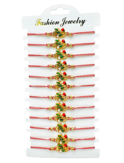 Set 12 Bratari reglabile Martisor, Cosulet Norocos, model 2024, en-gros Set 12 Bratari reglabile Martisor, Cosulet Norocos, model 2024, en-gros