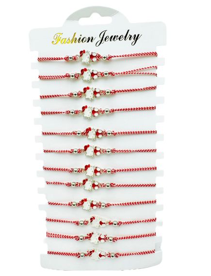 Set 12 Bratari reglabile Martisor, Pisicuta adorabila, model 2024, en-gros Set 12 Bratari reglabile Martisor, Pisicuta adorabila, model 2024, en-gros