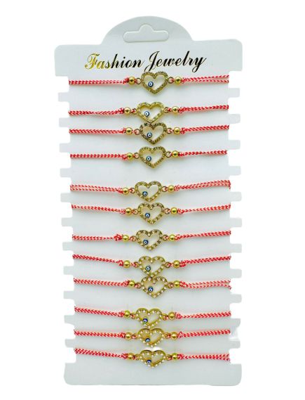 Set 12 Bratari reglabile Martisor, True Love, model 2024, en-gros Set 12 Bratari reglabile Martisor, True Love, model 2024, en-gros