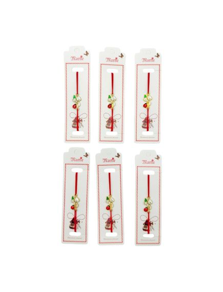 Set 24 de Bratari Martisor, Ghiocel Norocos, snur rosu elastic, model 2024, en-gros Set 24 de Bratari Martisor, Ghiocel Norocos, snur rosu elastic, model 2024, en-gros