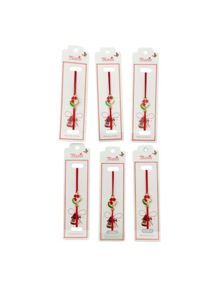Set 24 de Bratari Martisor, Trifoi Norocos, snur rosu elastic, model 2024, en-gros Set 24 de Bratari Martisor, Trifoi Norocos, snur rosu elastic, model 2024, en-gros