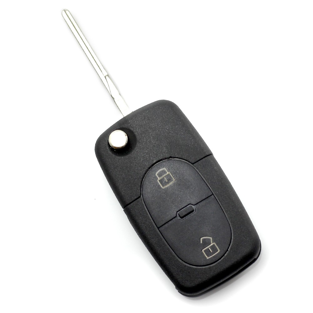 audi - carcasa cheie tip briceag, cu 2 butoane, - baterie 1616 - carguard audi - carcasa cheie tip briceag, cu 2 butoane, - baterie 1616 - carguard