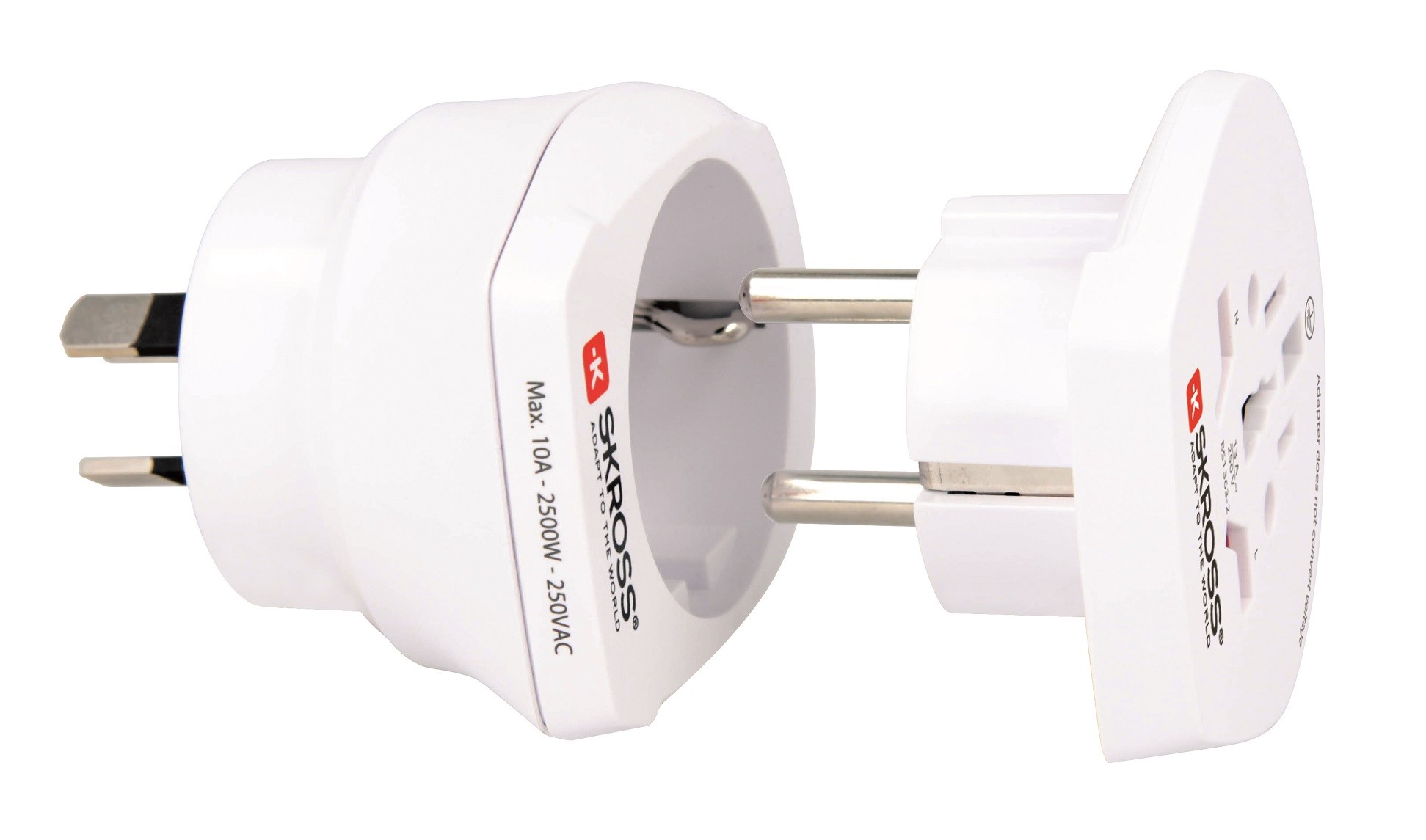 adaptor priza universal 2 in 1 world - australia / china skross 1.500210-e adaptor priza universal 2 in 1 world - australia / china skross 1.500210-e