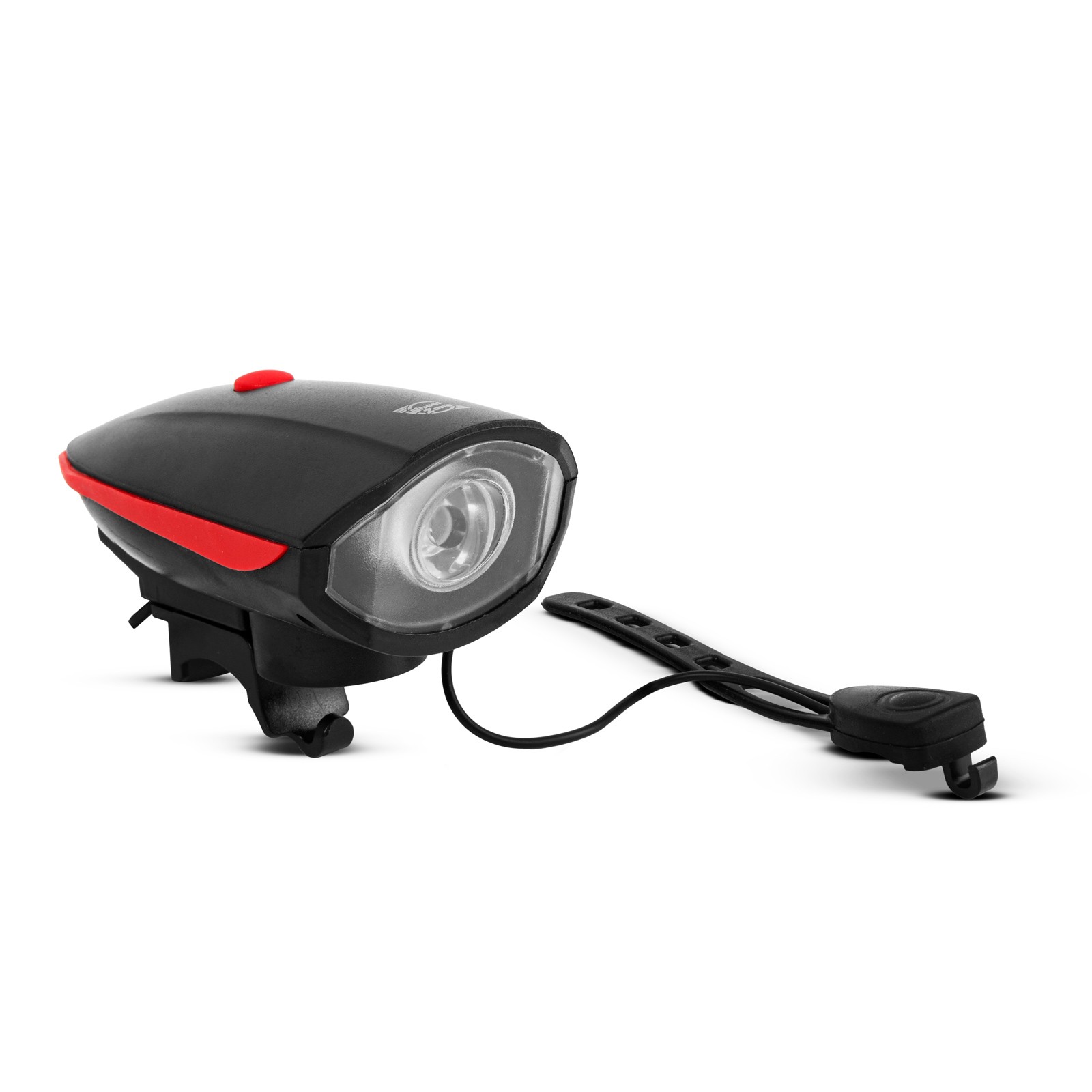 lumina pentru bicicleta cu claxon electric - xpe led - 400 mah - 450 lm - ip55 lumina pentru bicicleta cu claxon electric - xpe led - 400 mah - 450 lm - ip55