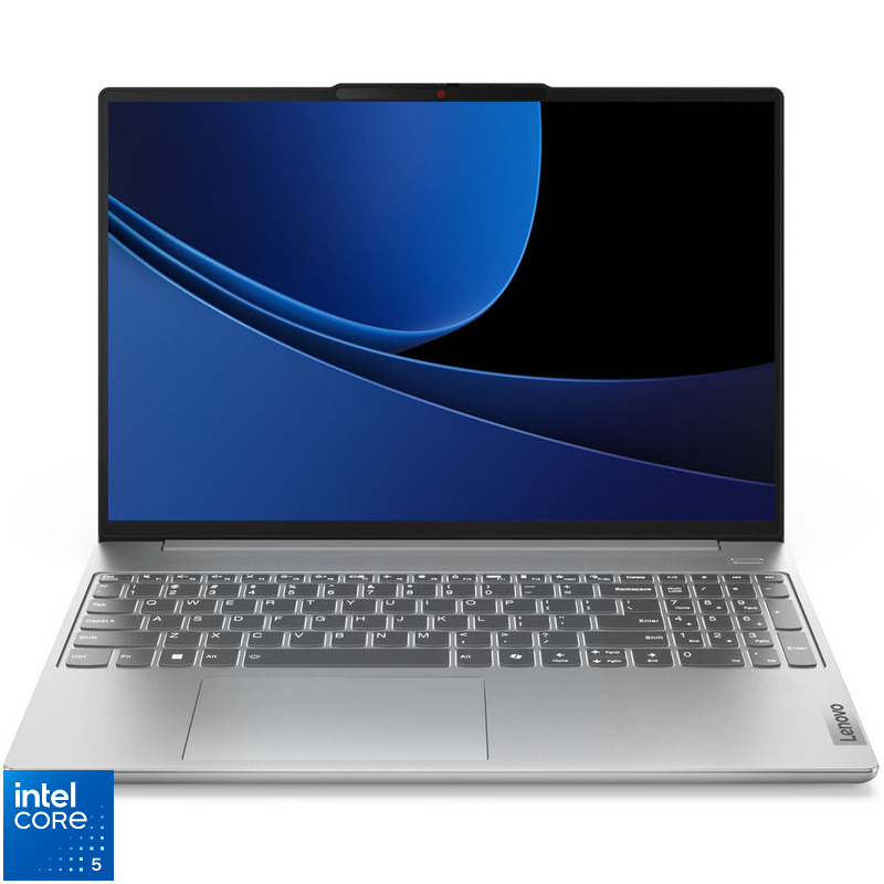Laptop Lenovo 15.3'' IdeaPad Slim 5 15IRU9, WUXGA IPS, Procesor Intel® Core™ 5 120U (12M Cache, up to 5.00 GHz), 16GB DDR5X, 512GB SSD, Intel Graphics, No OS, Cloud Grey Laptop Lenovo 15.3'' IdeaPad Slim 5 15IRU9, WUXGA IPS, Procesor Intel® Core™ 5 120U (12M Cache, up to 5.00 GHz), 16GB DDR5X, 512GB SSD, Intel Graphics, No OS, Cloud Grey