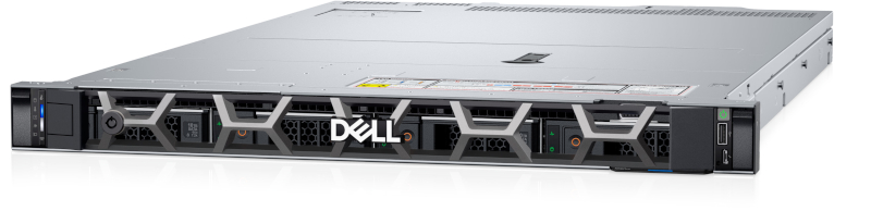 Server DELL PowerEdge R660xs 1U, Procesor Intel® Xeon® Silver 4410Y 2.0GHz Sapphire Rapids, 16GB RDIMM RAM, 1x 480GB SATA 6G Hot Plug SSD, PERC H755, 8x Hot Plug SFF